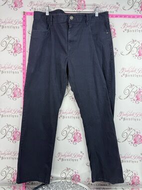 Ben Sherman pants navy blue Men's Dark Navy Straight-Leg Pants